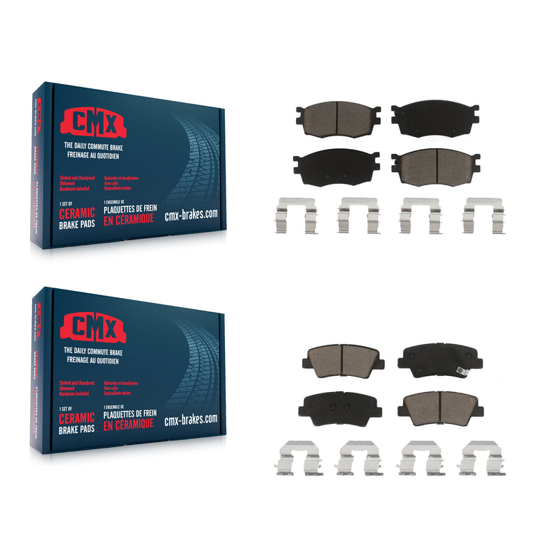 CMX KCX-100152 Disc Brake Pad for 2011 Hyundai Accent - Front and Rear product image