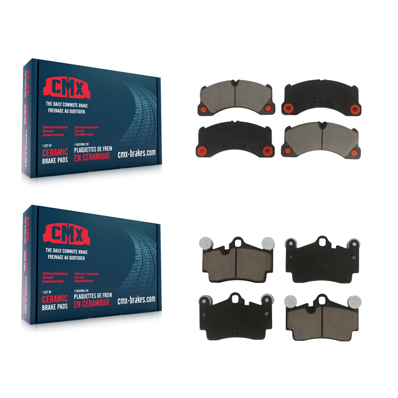 CMX KCX-100154 Disc Brake Pad for 2008-2010 Porsche Cayenne - Front and Rear product image