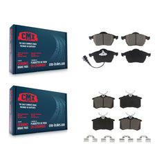 CMX KCX-100164 Disc Brake Pad for 1996-2010 Volkswagen Beetle, Volkswagen Golf, Volkswagen Jetta & more - Front and Rear product image