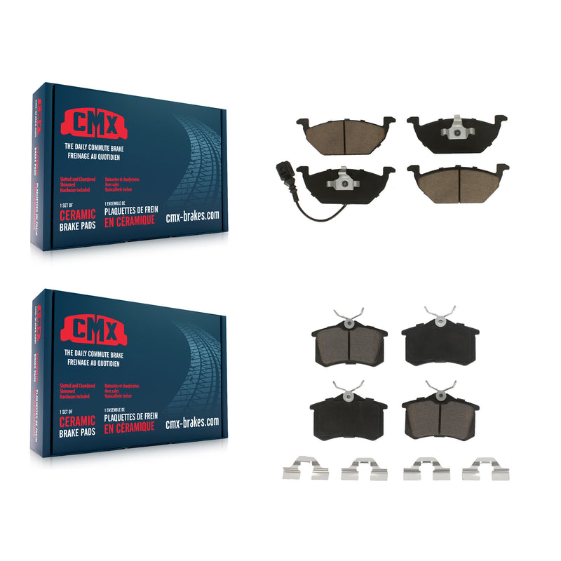 CMX KCX-100165 Disc Brake Pad for 1999-2010 Volkswagen Beetle, Volkswagen Jetta - Front and Rear product image
