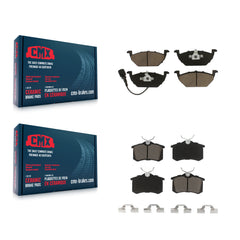 CMX KCX-100166 Disc Brake Pad for 1998-2010 Volkswagen Golf City, Volkswagen Jetta City, Volkswagen Jetta & more - Front and Rear product image