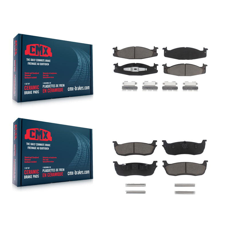 CMX KCX-100171 Disc Brake Pad for 1996 Ford F-150 - Front and Rear product image