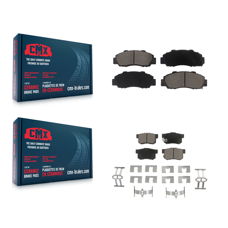 CMX KCX-100173 Disc Brake Pad for 1991-2002 Honda Accord, Acura CL, Acura Integra & more - Front and Rear product image
