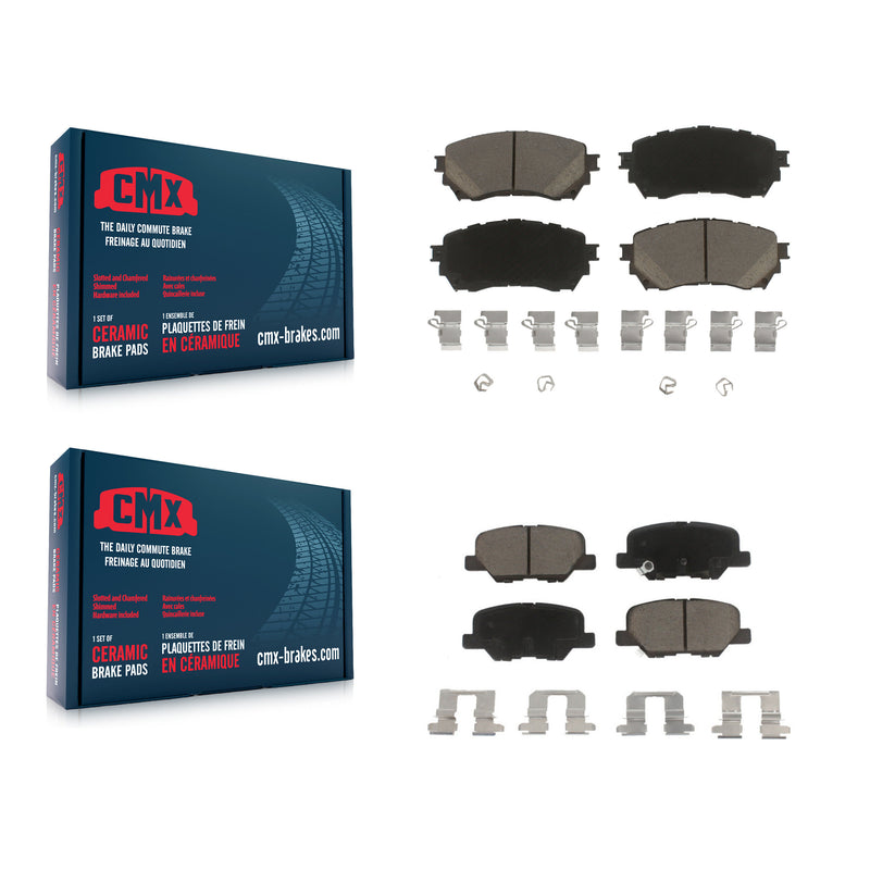 CMX KCX-100180 Disc Brake Pad for 2014-2015 Mazda 6 - Front and Rear product image