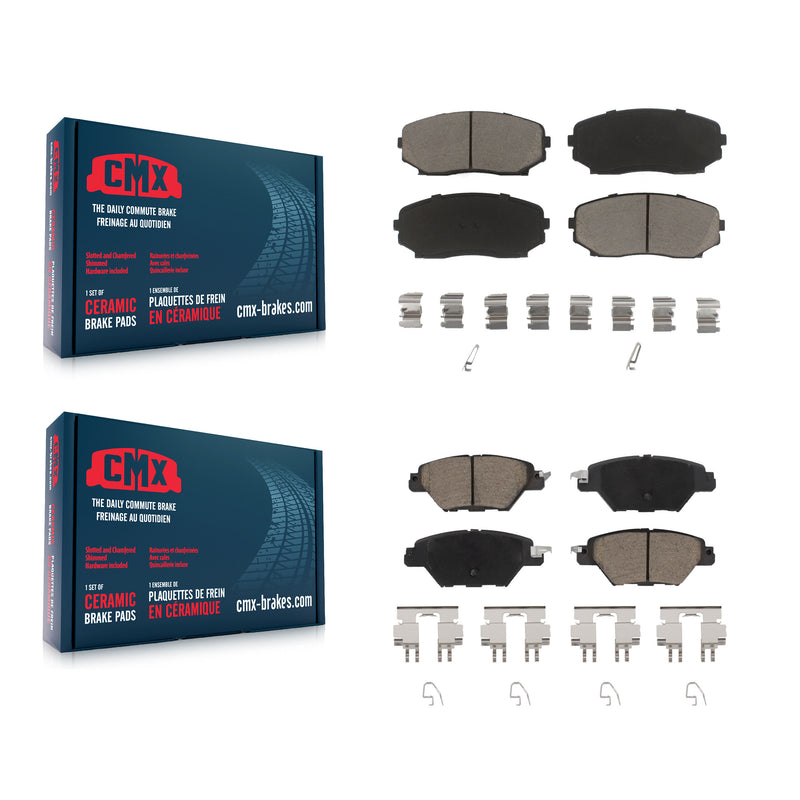 CMX KCX-100195 Disc Brake Pad for 2016-2023 Mazda CX-9 - Front and Rear product image