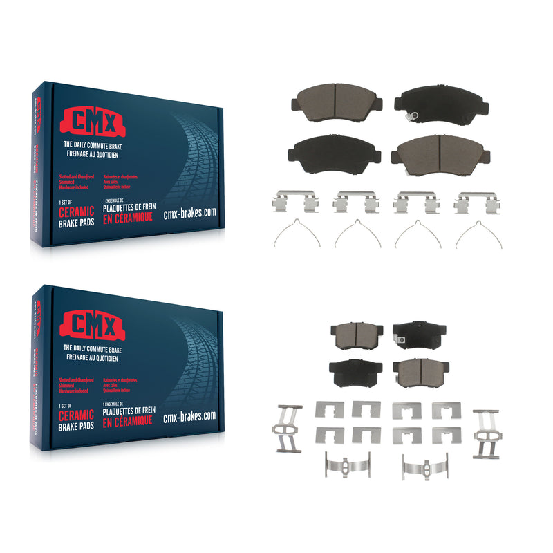CMX KCX-100205 Disc Brake Pad for 2002-2015 Honda Civic, Acura ILX, Honda CR-Z & more - Front and Rear product image