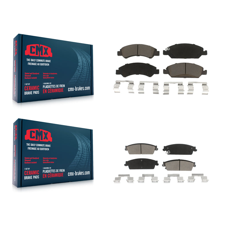 CMX KCX-100216 Disc Brake Pad for 2007-2014 Cadillac Escalade, Cadillac Escalade ESV, Cadillac Escalade EXT & more - Front and Rear product image