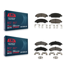CMX KCX-100221 Disc Brake Pad for 2005-2006 Chevrolet Silverado 1500, GMC Sierra 1500 - Front and Rear product image