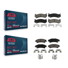 CMX KCX-100222 Disc Brake Pad for 1999-2007 Chevrolet Silverado 1500 Classic, GMC Sierra 1500 Classic, Chevrolet Silverado 1500 & more - Front and Rear product image