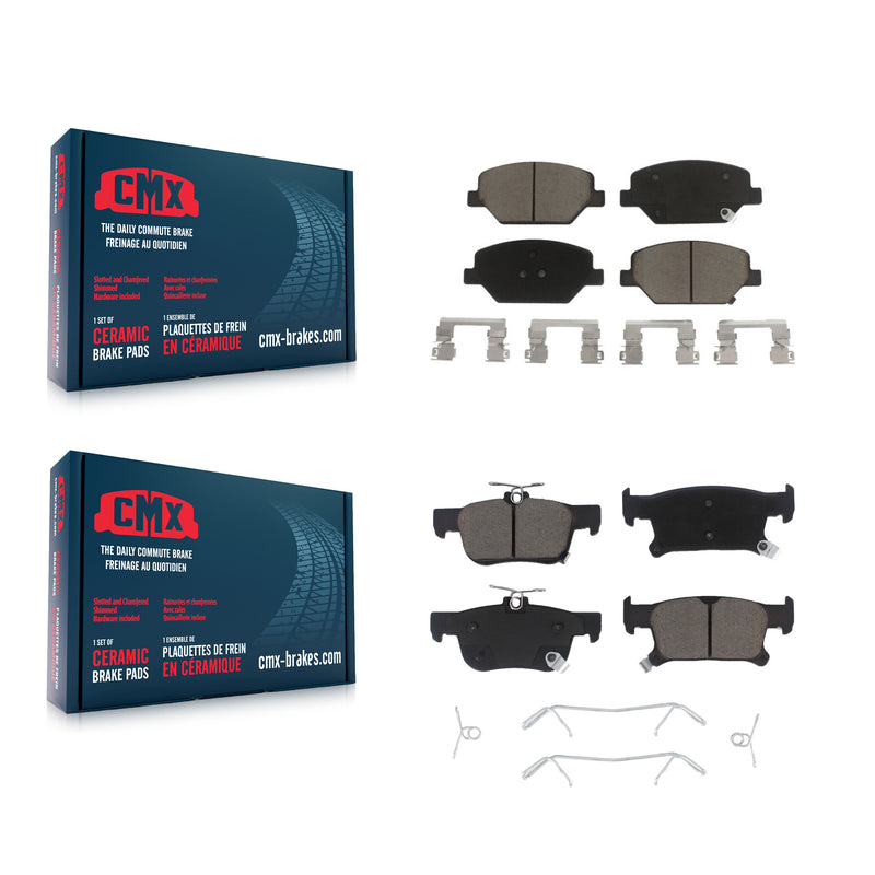CMX KCX-100239 Disc Brake Pad for 2016-2020 Buick Envision - Front and Rear product image