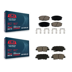 CMX KCX-100248 Disc Brake Pad for 2017-2024 Kia Forte, Hyundai Kona, Kia Forte5 & more - Front and Rear product image