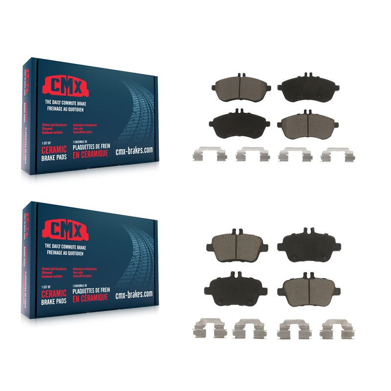 CMX KCX-100263 Disc Brake Pad for 2012-2015 Mercedes-Benz SLK250 - Front and Rear product image