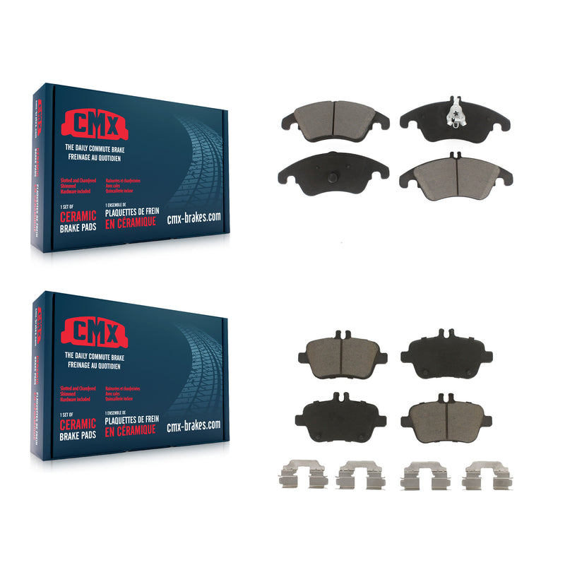CMX KCX-100264 Disc Brake Pad for 2012-2020 Mercedes-Benz SLC300, Mercedes-Benz SLK300, Mercedes-Benz SLK250 & more - Front and Rear product image
