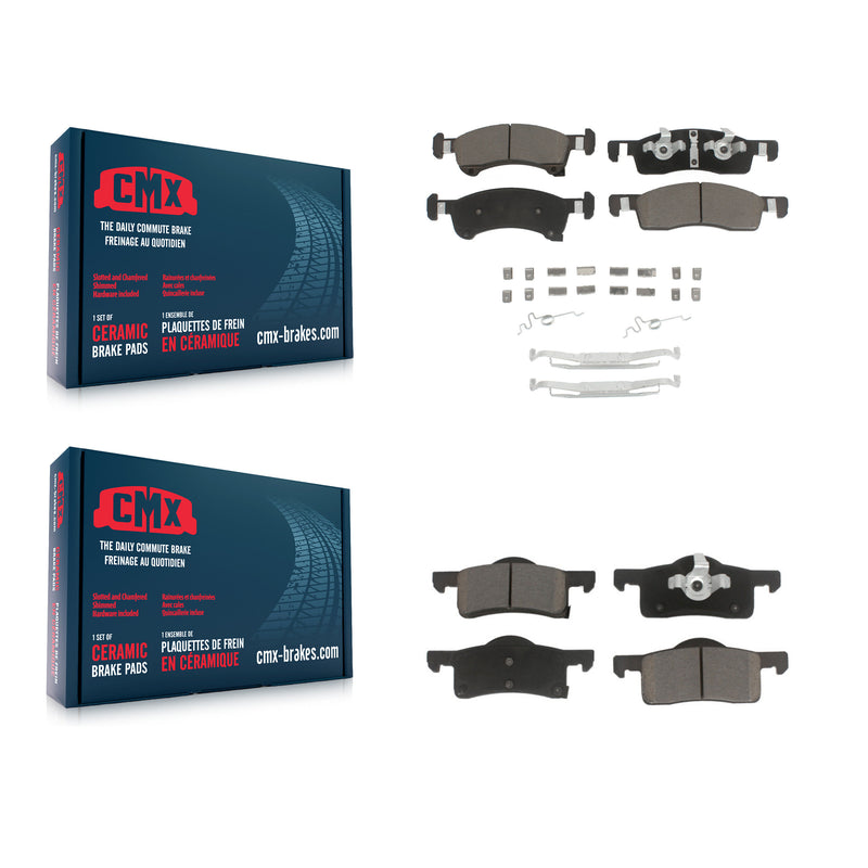 CMX KCX-100267 Disc Brake Pad for 2002-2006 Ford Expedition, Lincoln Navigator - Front and Rear product image