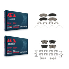 CMX KCX-100269 Disc Brake Pad for 2015 Honda Civic - Front and Rear product image