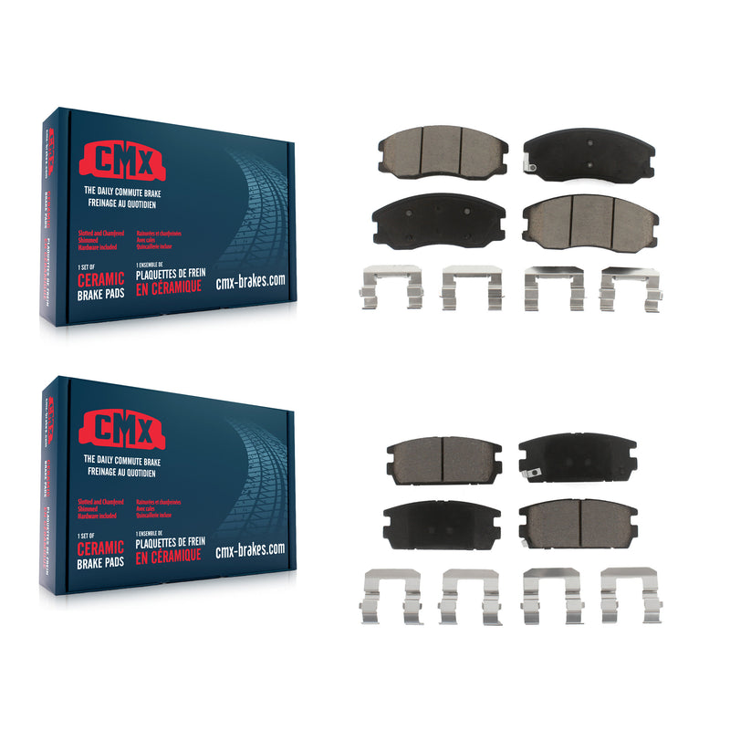 CMX KCX-100273 Disc Brake Pad for 2007-2015 Chevrolet Captiva Sport, Saturn Vue, Chevrolet Equinox & more - Front and Rear product image