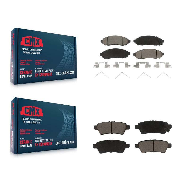 CMX KCX-100284 Disc Brake Pad for 2004-2012 Nissan Pathfinder, Nissan Xterra - Front and Rear product image