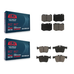CMX KCX-100286 Disc Brake Pad for 2015-2021 Mercedes-Benz C300, Mercedes-Benz C350e, Mercedes-Benz C400 - Front and Rear product image