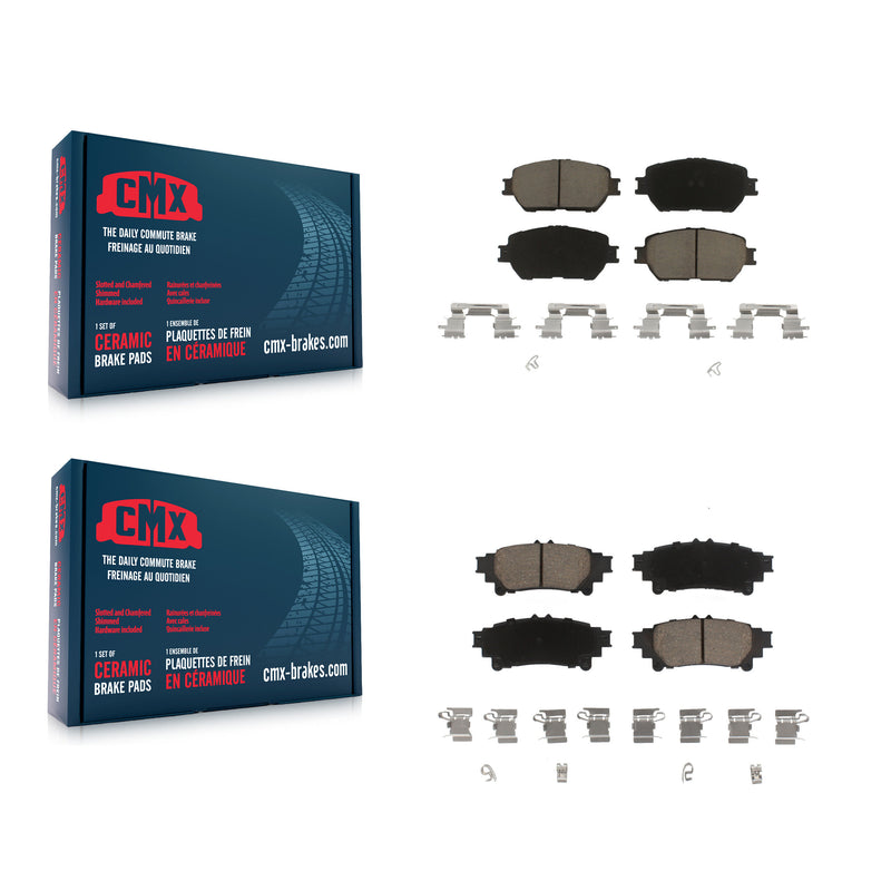 CMX KCX-100289 Disc Brake Pad for 2014 Lexus IS250 - Front and Rear product image