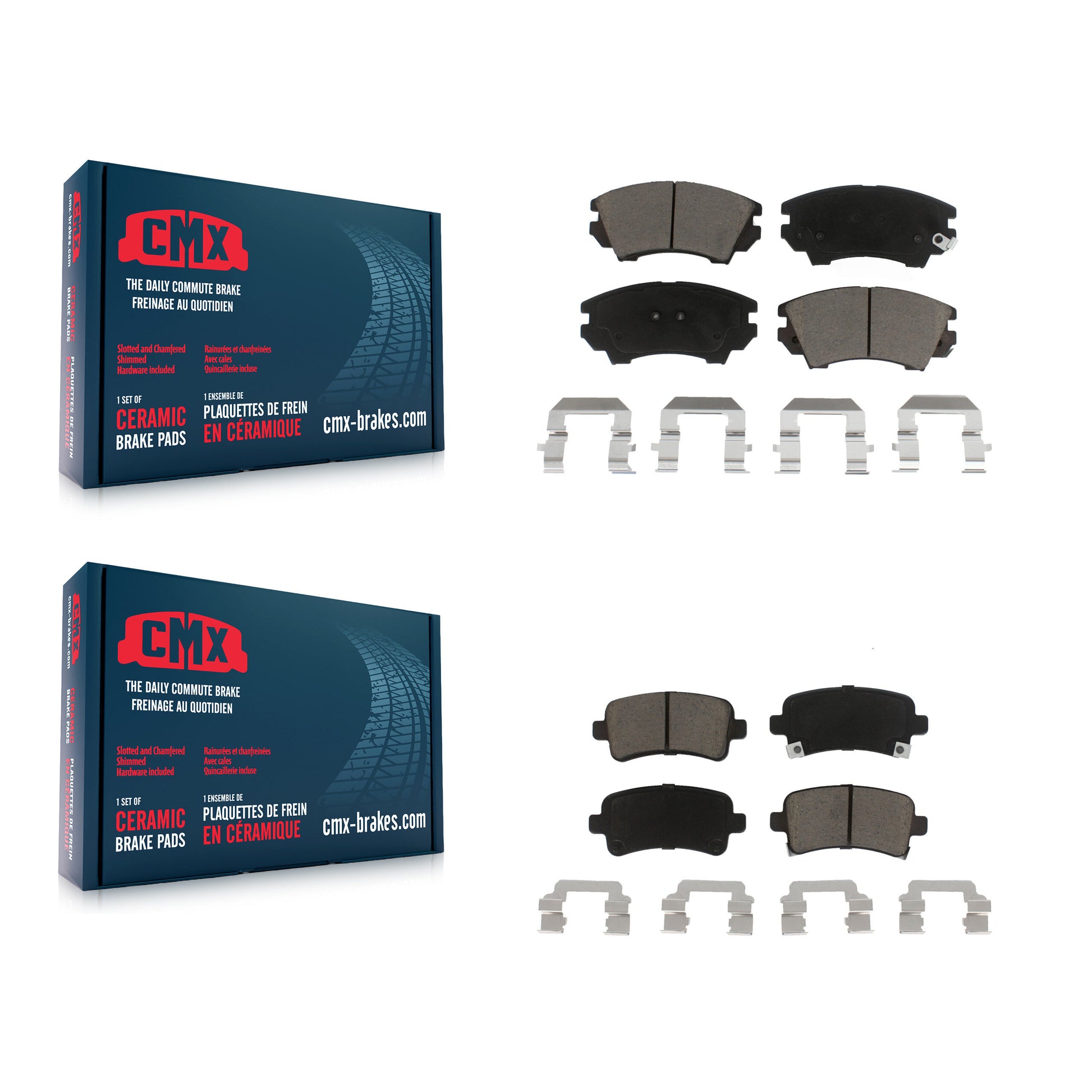CMX KCX-100301 Disc Brake Pad for 2011 Saab 9-5 - Front and Rear product image