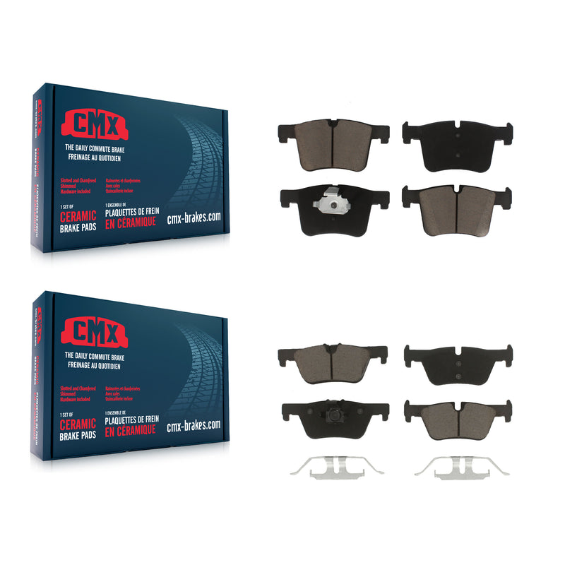 CMX KCX-100316 Disc Brake Pad for 2012-2018 BMW 328d, BMW 328d xDrive, BMW 320i xDrive & more - Front and Rear product image