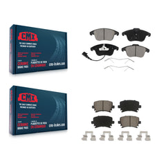 CMX KCX-100324 Disc Brake Pad for 2009-2018 Volkswagen Tiguan Limited, Audi Q3, Audi Q3 Quattro & more - Front and Rear product image