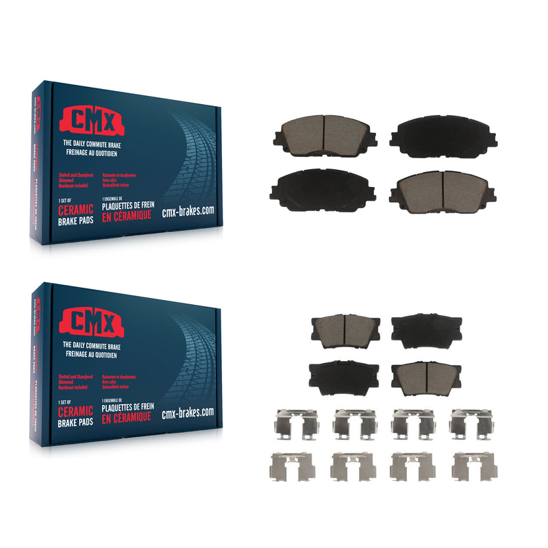 CMX KCX-100328 Disc Brake Pad for 2018-2024 Toyota Camry - Front and Rear product image