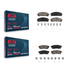CMX KCX-100329 Disc Brake Pad for 2015-2023 Toyota Camry, Toyota Avalon, Lexus NX300 & more - Front and Rear product image