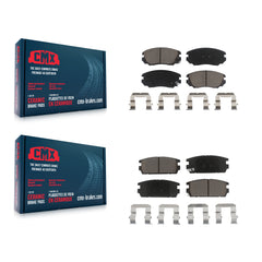 CMX KCX-100331 Disc Brake Pad for 2010-2017 GMC Terrain, Chevrolet Equinox - Front and Rear product image