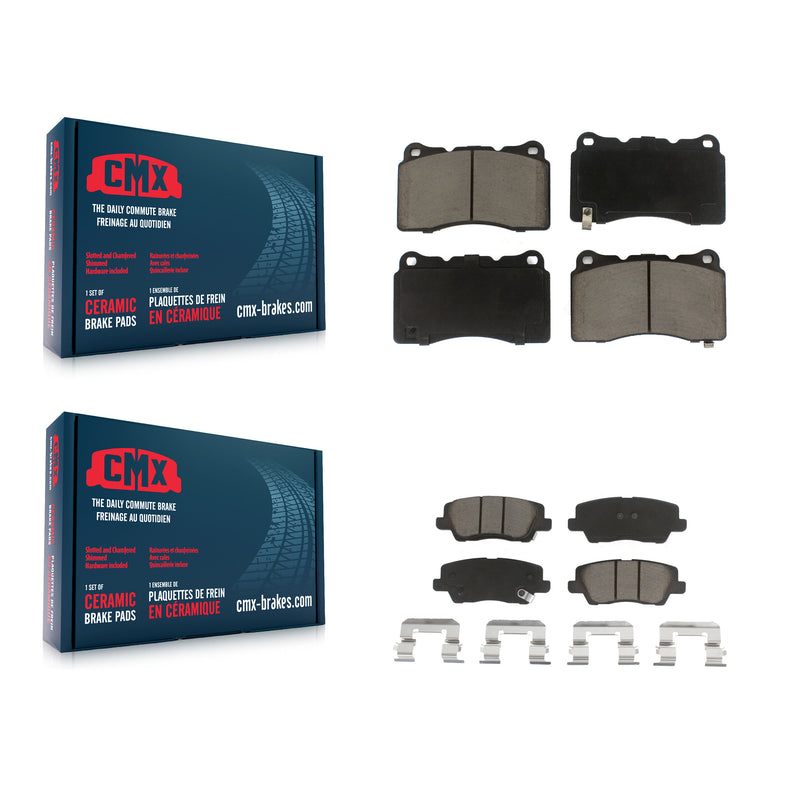 CMX KCX-100336 Disc Brake Pad for 2013-2016 Cadillac CTS, Cadillac ATS - Front and Rear product image
