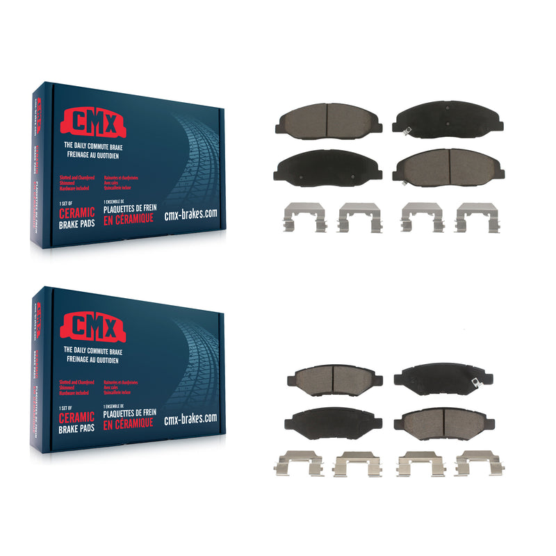 CMX KCX-100338 Disc Brake Pad for 2008-2014 Cadillac CTS - Front and Rear product image