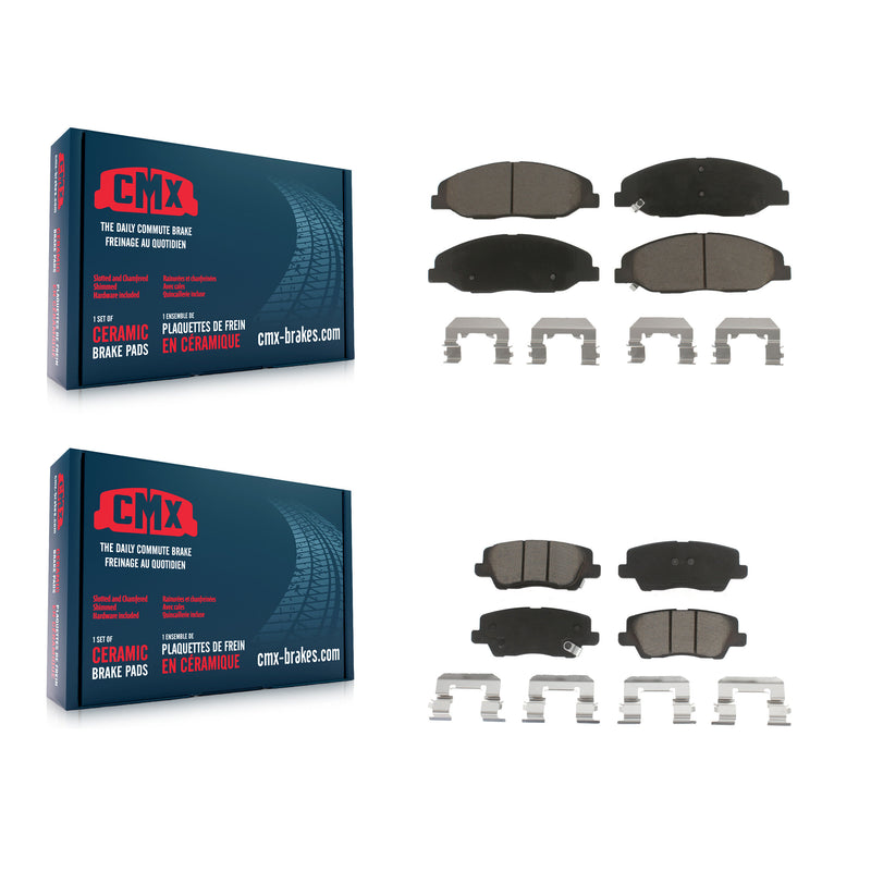 CMX KCX-100340 Disc Brake Pad for 2014 Cadillac CTS - Front and Rear product image