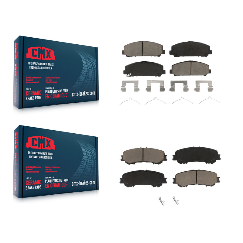 CMX KCX-100349 Disc Brake Pad for 2017-2023 Nissan TITAN - Front and Rear product image