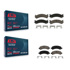 CMX KCX-100352 Disc Brake Pad for 2003-2020 Chevrolet Express 4500, Chevrolet Express 2500, GMC Savana 2500 & more - Front and Rear product image