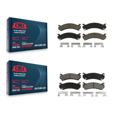 CMX KCX-100353 Disc Brake Pad for 1999-2013 Chevrolet Silverado 1500 HD Classic, Chevrolet Silverado 2500 HD Classic, Chevrolet Silverado 3500 Classic & more - Front and Rear product image