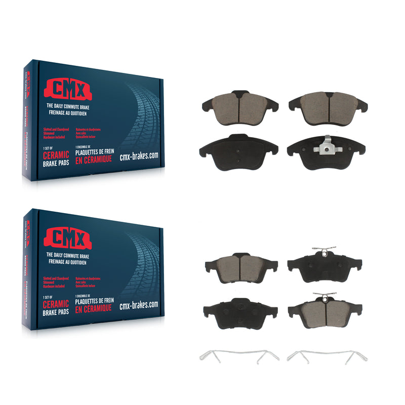 CMX KCX-100360 Disc Brake Pad for 2012 Volvo S40 - Front and Rear product image