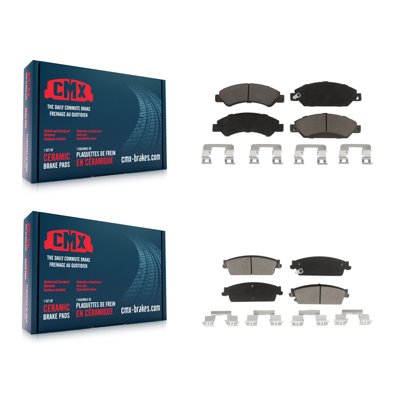 CMX KCX-100369 Disc Brake Pad for 2007 Cadillac Escalade, Cadillac Escalade ESV, Cadillac Escalade EXT & more - Front and Rear product image