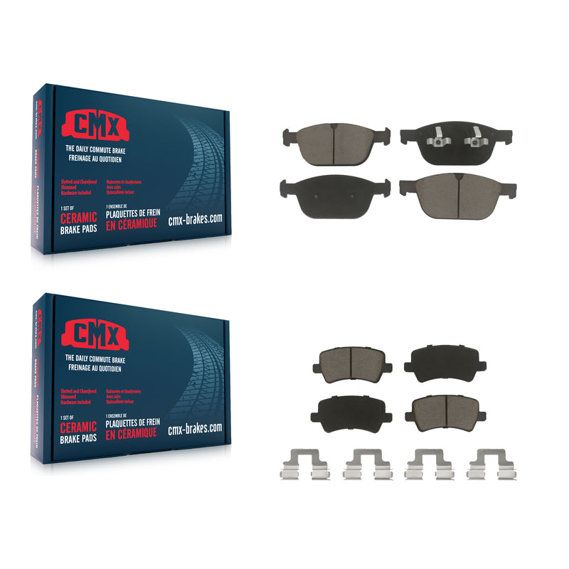 CMX KCX-100381 Disc Brake Pad for 2010-2016 Volvo XC60 - Front and Rear product image