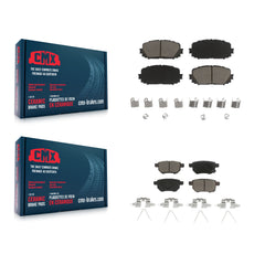 CMX KCX-100383 Disc Brake Pad for 2012-2018 Toyota Yaris - Front and Rear product image