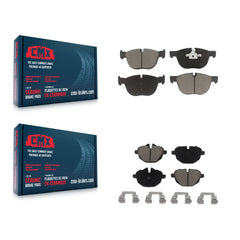 CMX KCX-100395 Disc Brake Pad for 2016-2018 BMW X4 - Front and Rear product image