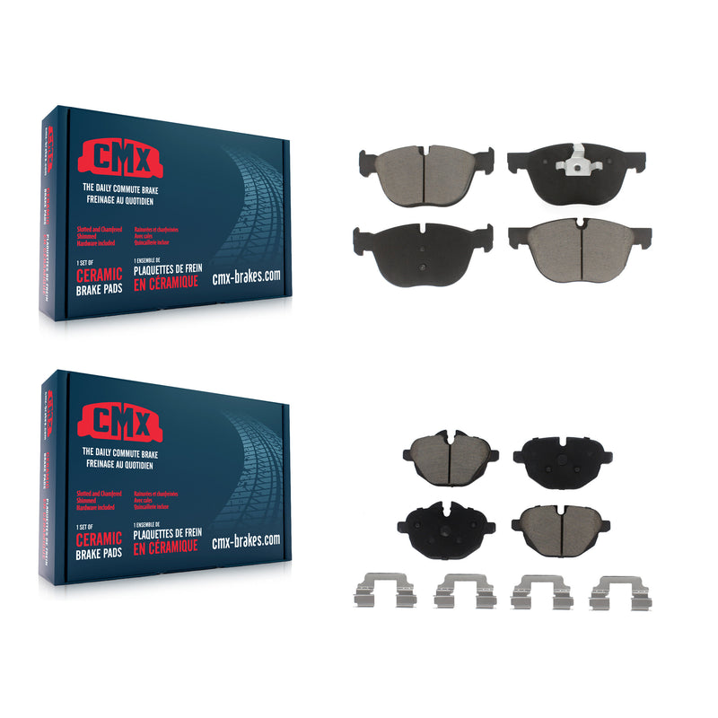 CMX KCX-100395 Disc Brake Pad for 2016-2018 BMW X4 - Front and Rear product image