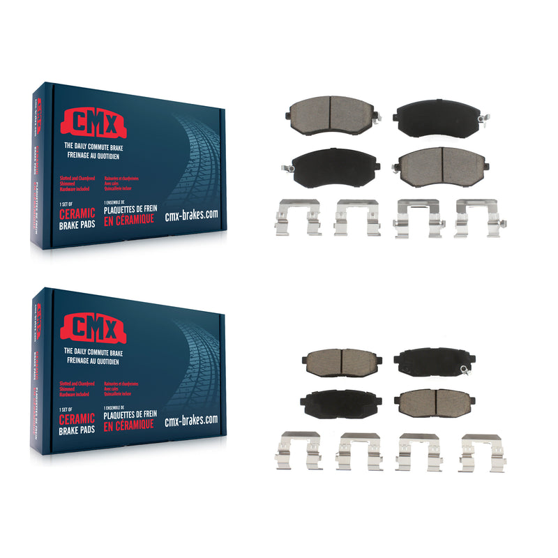 CMX KCX-100397 Disc Brake Pad for 2013-2023 Subaru BRZ, Toyota GR86, Toyota 86 & more - Front and Rear product image
