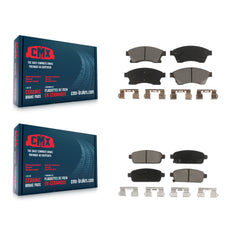 CMX KCX-100409 Disc Brake Pad for 2011-2017 Chevrolet Cruze Limited, Chevrolet Cruze, Chevrolet Sonic - Front and Rear product image