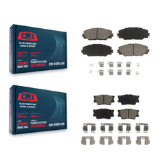 CMX KCX-100429 Disc Brake Pad for 2006-2018 Toyota RAV4, Pontiac Vibe, Toyota Matrix - Front and Rear product image