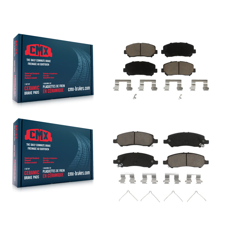 CMX KCX-100436 Disc Brake Pad for 2013-2016 Dodge Dart - Front and Rear product image