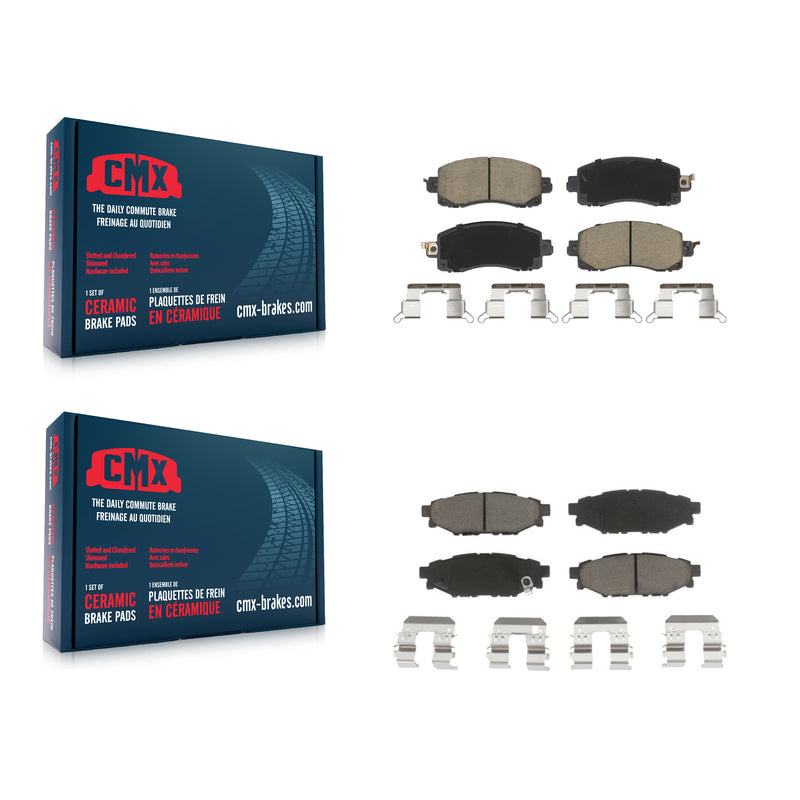 CMX KCX-100452 Disc Brake Pad for 2017-2023 Subaru Crosstrek, Subaru Impreza - Front and Rear product image