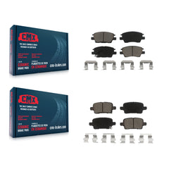 CMX KCX-100468 Disc Brake Pad for 2016-2023 Chevrolet Bolt EUV, Chevrolet Bolt EV, Chevrolet Cruze & more - Front and Rear product image