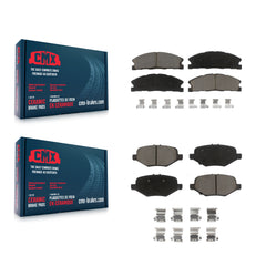 CMX KCX-100471 Disc Brake Pad for 2012-2019 Ford Taurus, Ford Explorer, Ford Special Service Police Sedan & more - Front and Rear product image