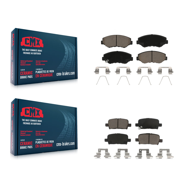 CMX KCX-100475 Disc Brake Pad for 2003-2008 Honda Pilot - Front and Rear product image