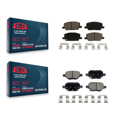 CMX KCX-100480 Disc Brake Pad for 2018-2022 Buick Encore, Chevrolet Trax - Front and Rear product image